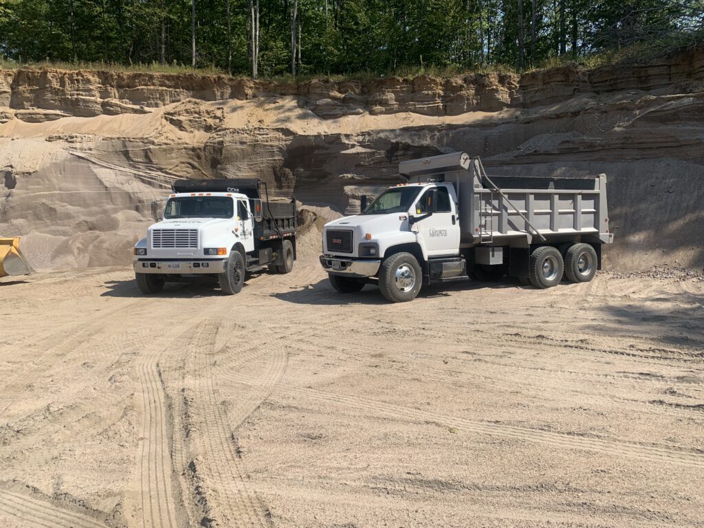 Robitaille Contracting Dump Trucks