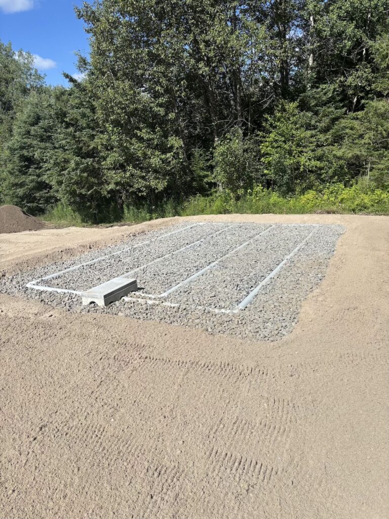 Septic Bed by Robitaille Contracting and Septic Services