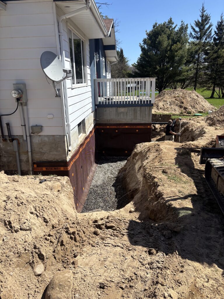 basement foundation preparation